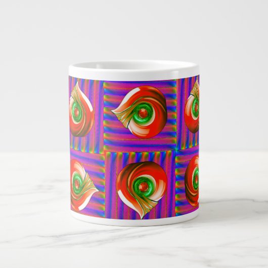 Style : Jumbo Tasse de taille jumbo avec un desig (Devant)