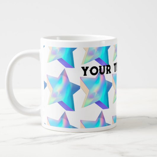 Style Jumbo Thé Café Mugs Spécialité Mug (Gauche)