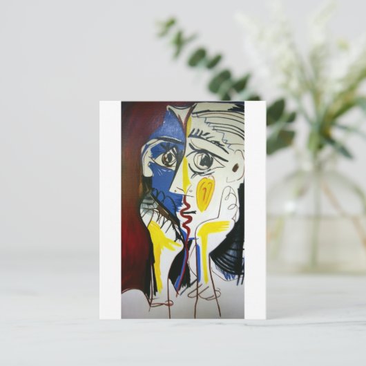 Style Kiss Briefkaart (Staand voorkant)