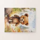 Style livre d'histoire Teddy Bear Jigsaw Puzzle (Horizontal)