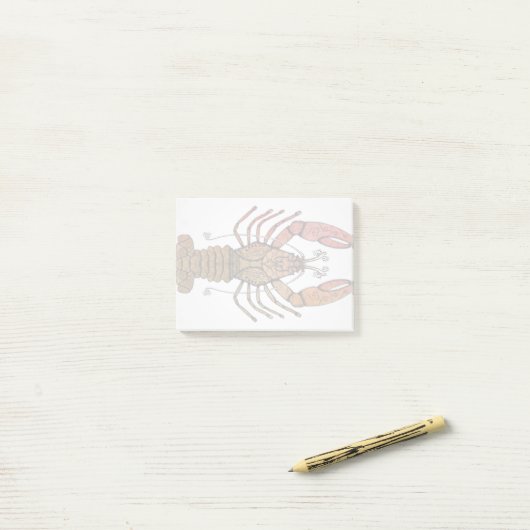 Style Lobster Post-it® Notes (Op bureau)