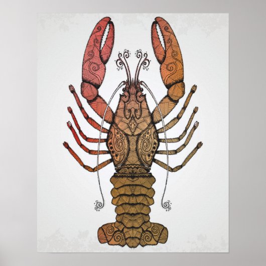 Style Lobster Poster (Voorkant)