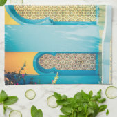 Style marocain - serviettes de cuisine (Plié)