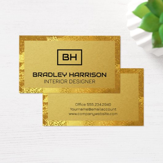 Style métal or (Bureau)