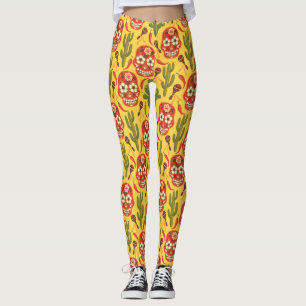 STYLE MEXICAIN MOTIF Leggings