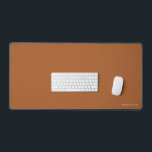 Style minimal de nom personnalisé<br><div class="desc">Personnalisez votre espace de travail avec ce tapis de bureau de style classique et minimaliste qui peut être customisé avec votre nom.</div>