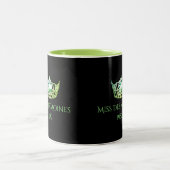 Style Miss America Custom Name Lime Crown Mug (Centre)