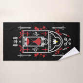 Style mode gothique (Serviette de bain)