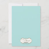 Style moderne Blanc arbres de Noël Carte photo (Dos)