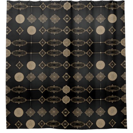 Style moderne Boho Douche rideau Style 2 (Devant)