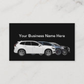 Style moderne Carte de visite automobile (Devant)