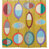 Style Moderne Du Milieu Du Siècle 21 Rideau De Dou (Devant)