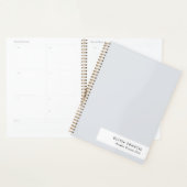 Style moderne minimal bleu gris couleur 2026 (Devant avec enveloppe)