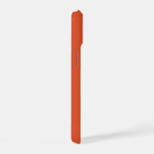Style moderne Monogramme Nom Burnt Orange (Côté droit)