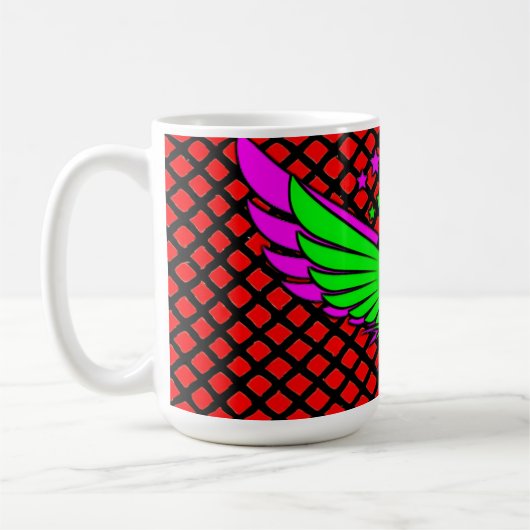 Style : Mug Classique Donnez un mug fait sur comma (Gauche)