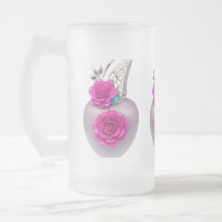 Style : Mug en verre dépoli