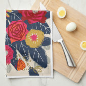 Style Navy des années 60 avec serviette de thé à f (Quart Plié)