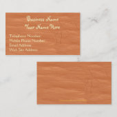 Style occidental en cuir 6 Carte de visite (Devant / Derrière)