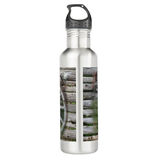 Style occidental Rustique Wagon Roue bouteille d'e (Dos)