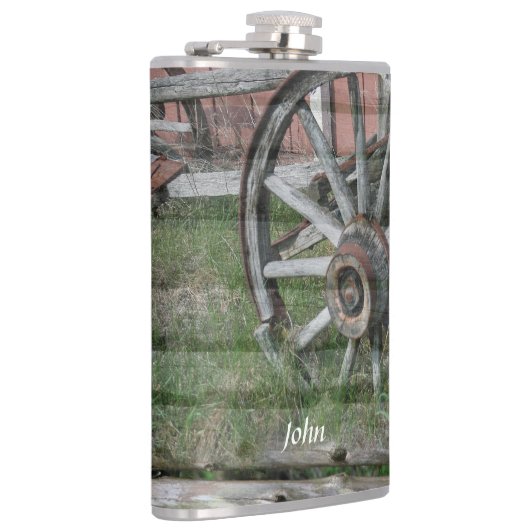 Style occidental Rustique Wagon Roue Dragon Flacon (Droite)