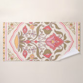 Style oriental orné design floral (Serviette de bain)