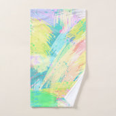 Style Pale Pastel couleurs Art Abstrait (Serviette à main)