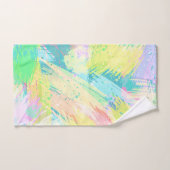 Style Pale Pastel couleurs Art Abstrait (Serviette à main)