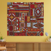 Style Patchwork Impression ethnique brodée (Insitu(Salon))
