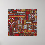 Style Patchwork Impression ethnique brodée (Recto)