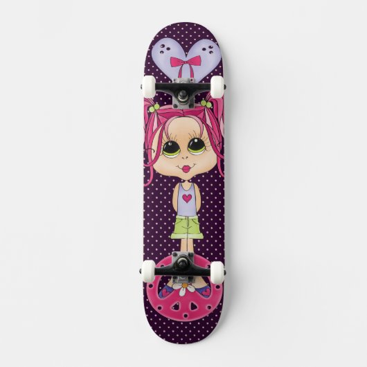 Style Peace Girl#7 Skateboard (Recto)