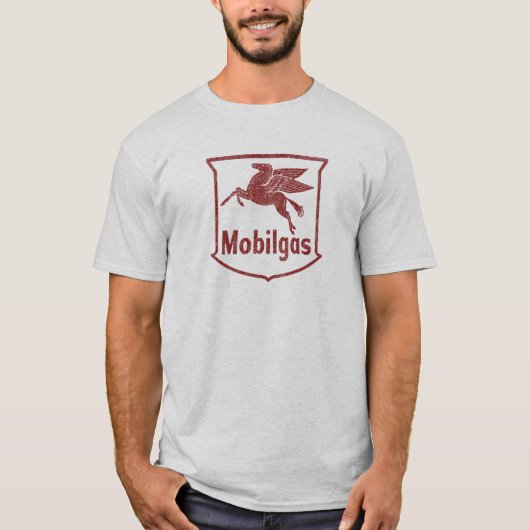 -style Pegasus Distressed T-shirt (Voorkant)