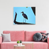 Style peinture à l'huile Grande toile de Heron Ble (Insitu(Salon))