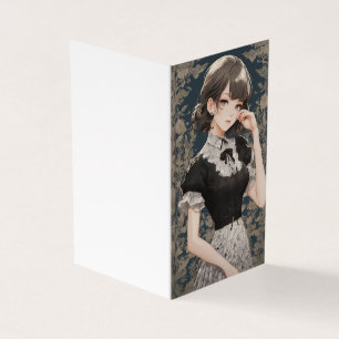 Style Petit Robe Noire Anime LBD Blank