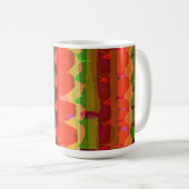 Style Primitif Coloré Expressionnisme Art Mug (Devant droit)