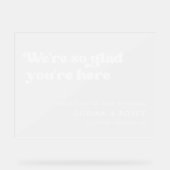 Style rétro blanc Si content que vous soyez ici Fr (Recto)