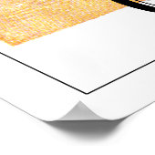 Style Rétro Navagio Beach Grèce Poster (Coin)