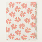 Style rose floral décalé blanc (Dos)