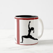 Style Rouge foncé : Mug Classique / Coffee Cup (Devant droit)