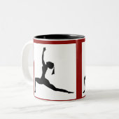Style Rouge foncé : Mug Classique / Coffee Cup (Devant gauche)