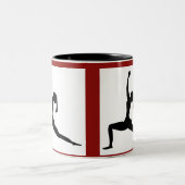Style Rouge foncé : Mug Classique / Coffee Cup (Centre)