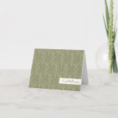 Style Rustique Botanique Sage Vert Personnalisé (Devant)