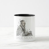 Style sage 2 de tasse de mode - "sauge de peinture (Centre)