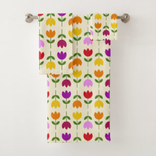 Style scandinave coloré sur Crm Flower Motif