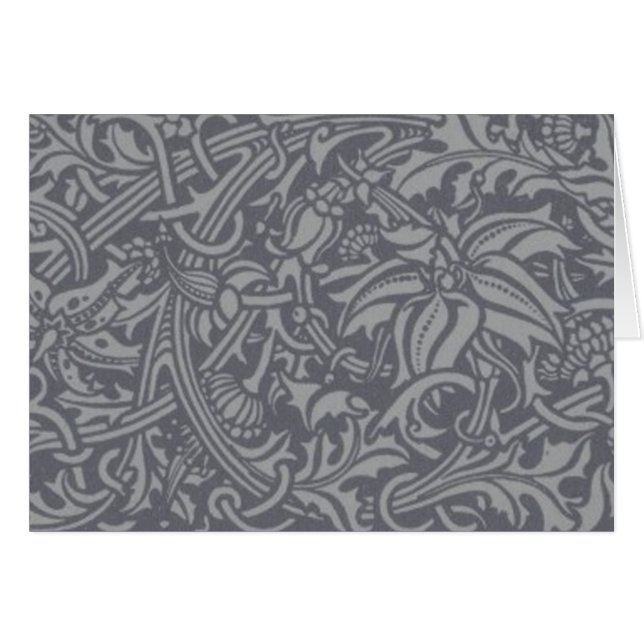 Style Scottish Thistle Knot William Morris (Devant horizontal)