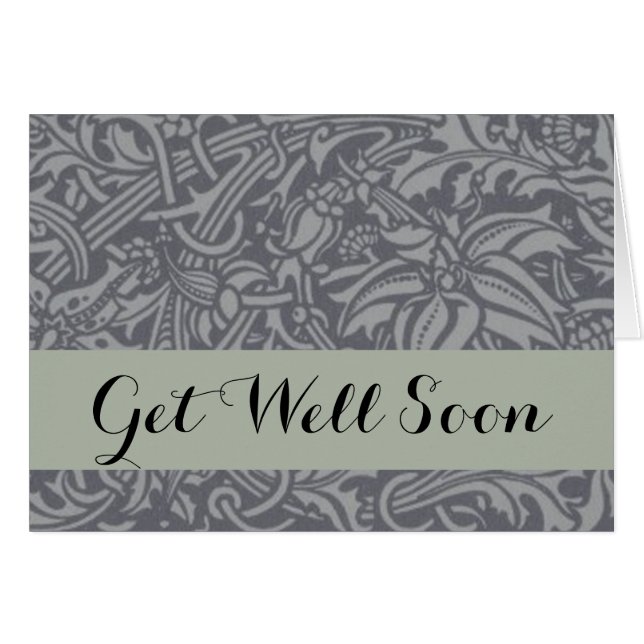 Style Scottish Thistle Knot William Morris (Devant horizontal)