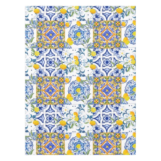 Style sicilien, art d'été Nappe (Devant)