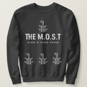 Style : Sweatshirt basique pour homme (gris foncé)