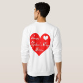 Style : Sweatshirt de base pour hommes Brave toute (Dos entier)