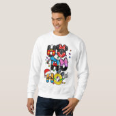 Style : Sweatshirt de base pour hommes Brave toute (Devant entier)