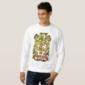 Style : Sweatshirt de base pour hommes Brave toute (Devant entier)